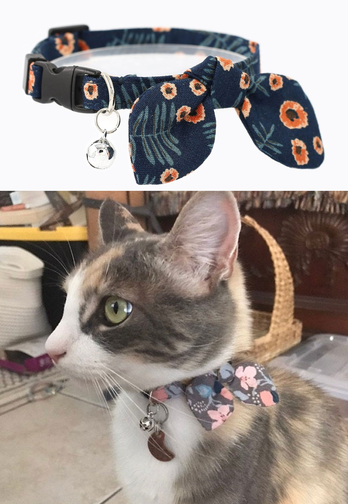 fancy cat collars