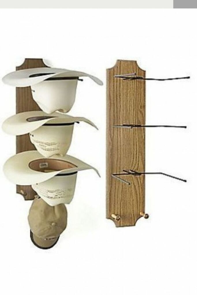 hat rack for wall