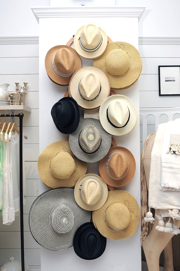wall hat rack