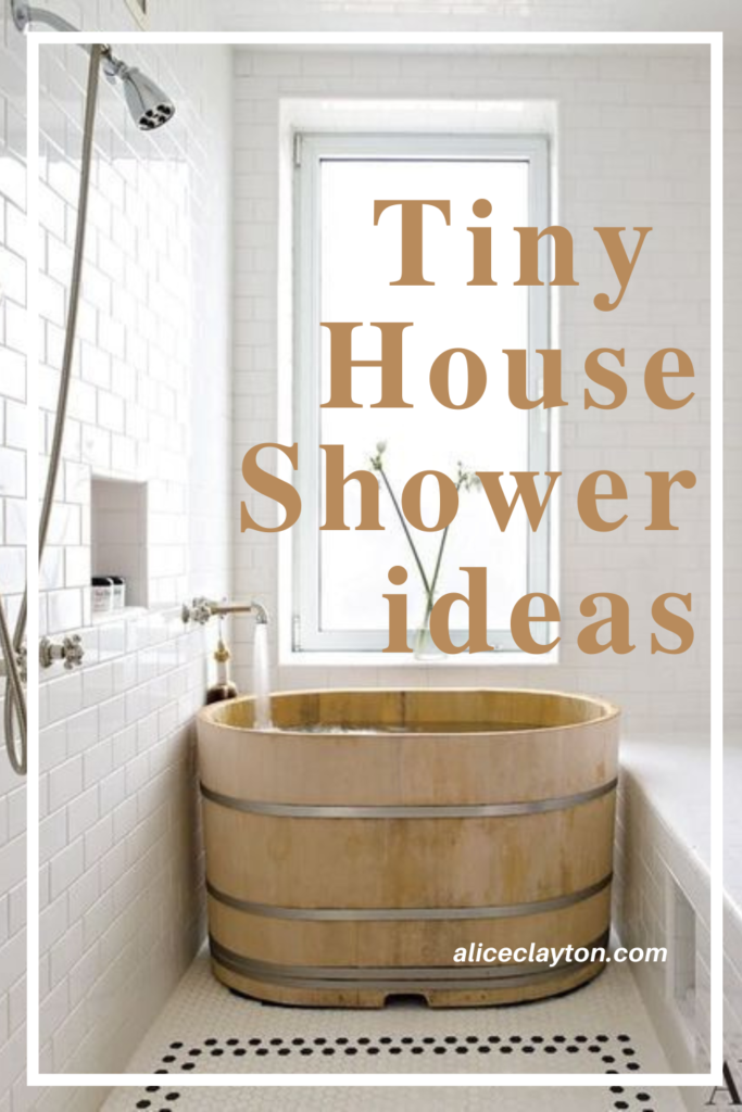 Tiny house Shower Ideas