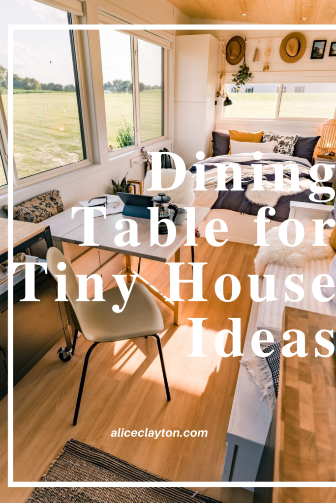 dining tables for tiny house